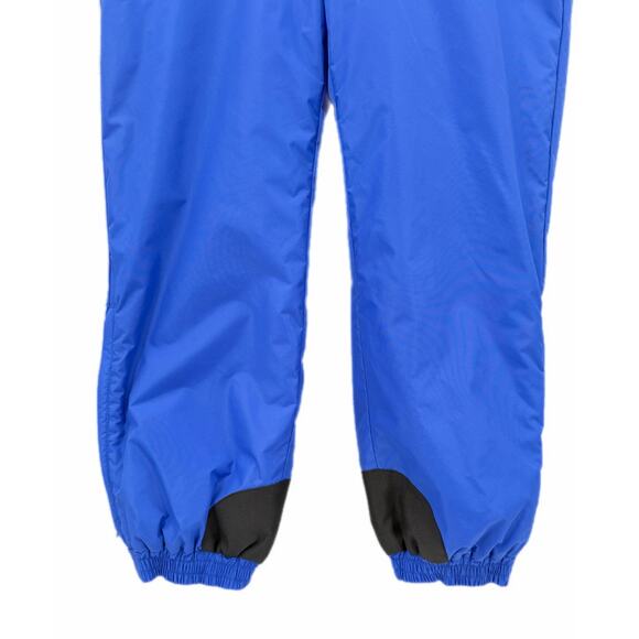 Columbia Women's Blue Retro 1/2 Zip Belted Ski Snowboard Snow Bib Snowsuit - Picture 7 of 12